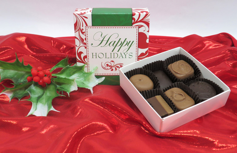 6PC HOLIDAY BOXLee Sims Chocolates
