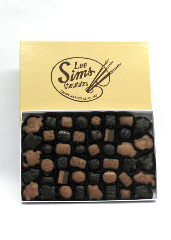 44PCS ASSORTED CHOCOLATESLee Sims Chocolates
