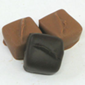 CHOCOLATE COVERED CARAMELS $21.95lb