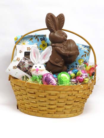 EASTER CHIPWOOD BASKET