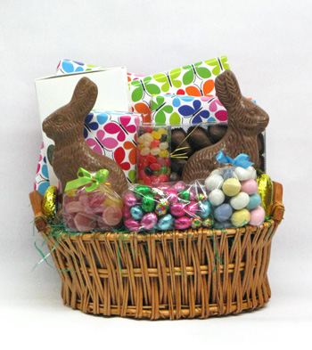 LARGE SPRING WICKER BASKET