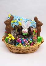 LARGE SPRING WICKER BASKET