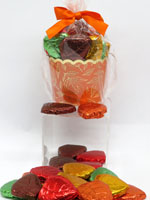 FALL CUP W/FOILED LEAVES