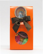 WINDOW BOX W/FOILED LEAVES