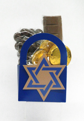 Small Hanukkah Gift Box-Lee Sims Chocolates