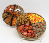4 PART 2LB ROUND HALLOWEEN TRAY