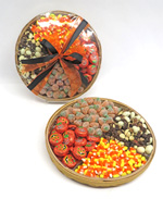 2LB ROUND 4 PART HALLOWEEN TRAY
