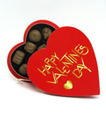 HAPPY VALENTINE'S DAY HEART 8oz