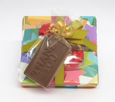 PYRAMID W/FOIL AND THANK YOU CARD