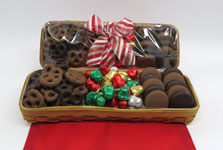 3 PART  1-1/2LB HOLIDAY TRAY