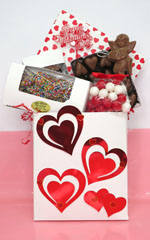 TALL VALENTINE GIFT BOX